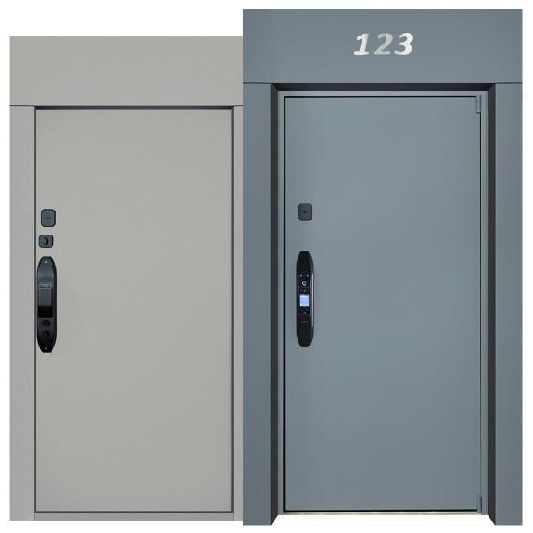 Стальная дверь «Система» с умным замком — фото 4